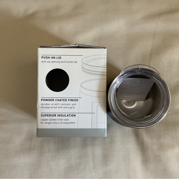 Dragon’s Tooth Stainless Steel Wine Tumbler for Hot or Cold Beverages NIB - Picture 3 of 4